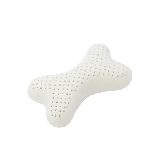 100% Natural Latex Lumbar Neck Back Pillow Car Office 