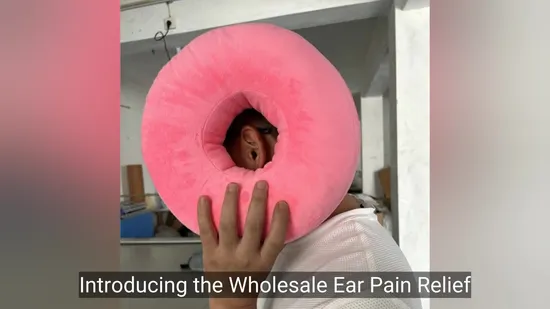 Wholesale Ear Pain Relief Pillow with Hole Donut Ear Piercing Pillow 
