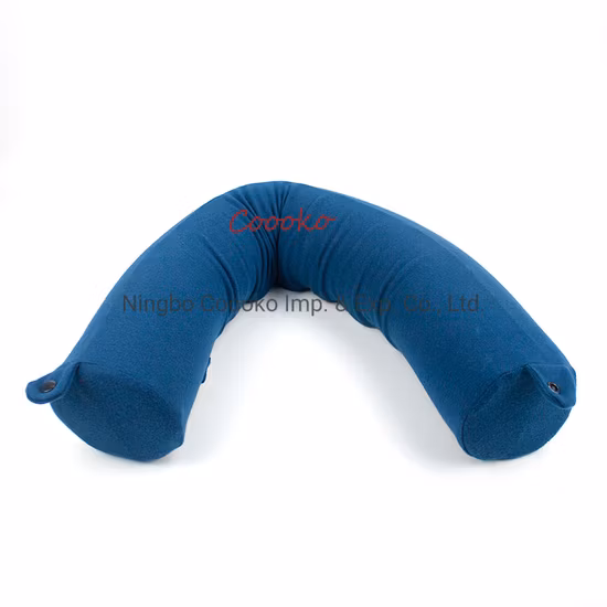 Twist Memory Foam Travel Pillow for Neck Chin Lumbar Leg Support