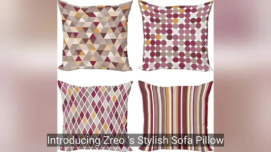 Trendy Geometric Cushion Cover for Stylish Home Decor 