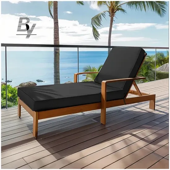 Rapid Drying Waterproof Bench Replacement Pad Time Saving Outdoor Sun Lounge Chair Cushions 