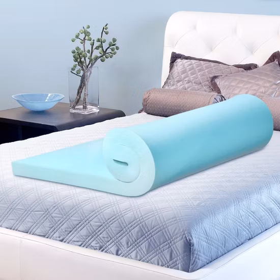 Memory Foam Mattress Topper Gel Infusion Topper